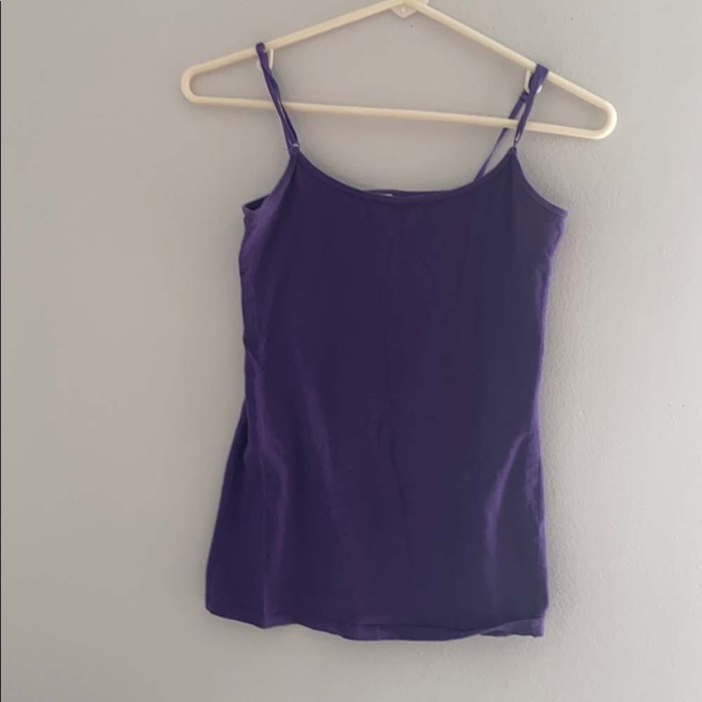 Purple tank-top